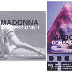 2026 - MadonnaNed postcards CONFESSIONS II releaseparty