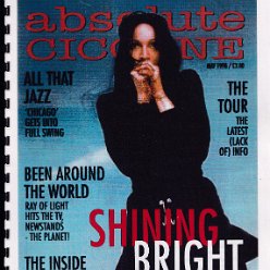 Absolute Ciccone fanzine (issue May 1998) - UK