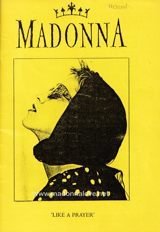 Madonna fanclub Nederland fanzine - 1e jaargang nr. 2-2