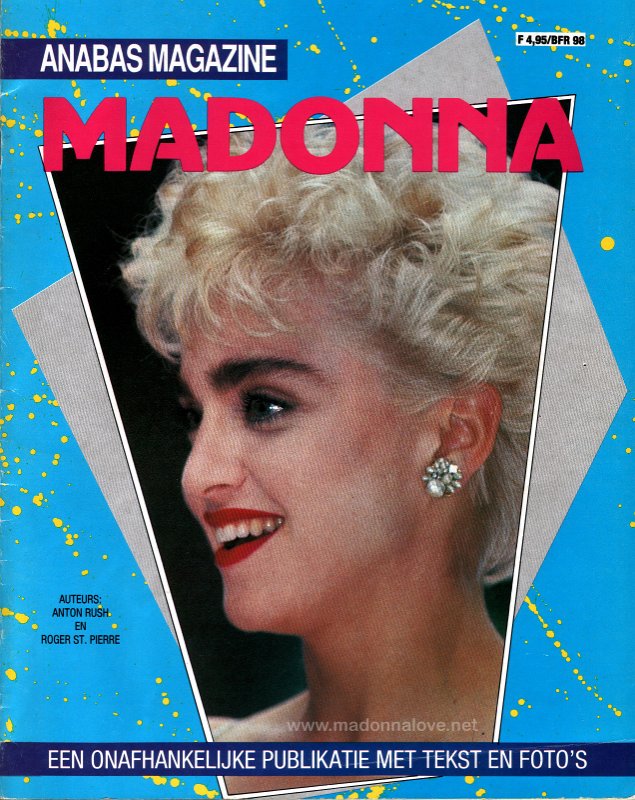 1987 Anabis magazine Madonna - Holland