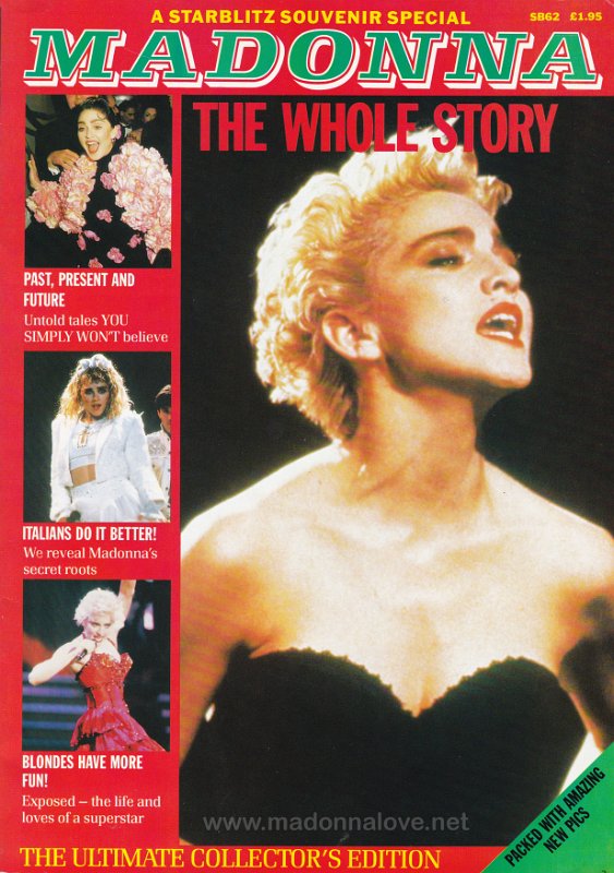 1988 Starblitz special Madonna The whole story - UK