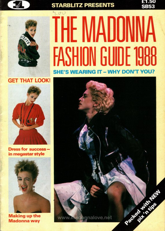 1988 The Madonna fashion guide 1988 - UK