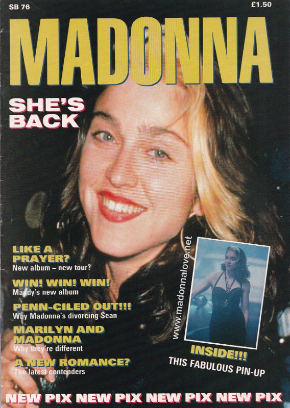 1989 Madonna she's back - UK