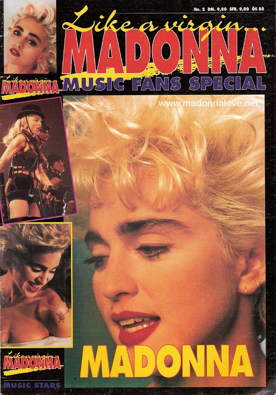 1990 Like a virgin Madonna music fans special - #2 - Germany