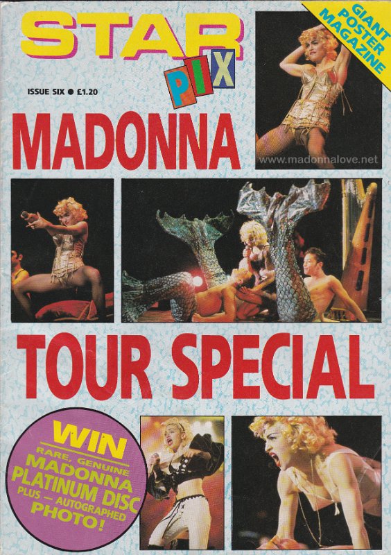 1990 Star pix Madonna tour special (poster special) - UK