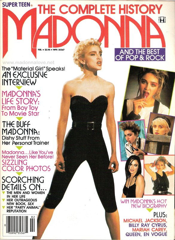 1991 SuperTeen The complete history Madonna - February - USA