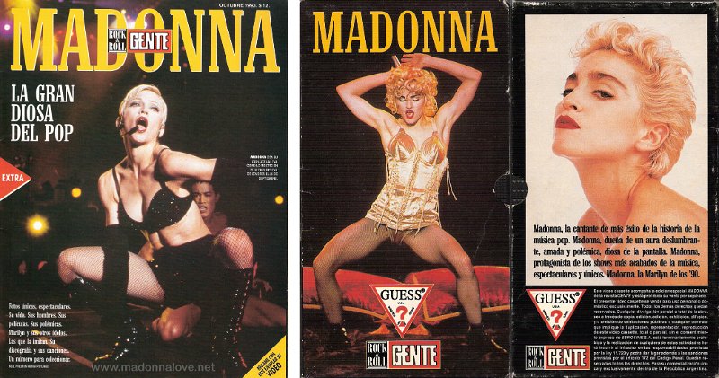 1993 Gente Madonna Rock & Roll - October - Argentina