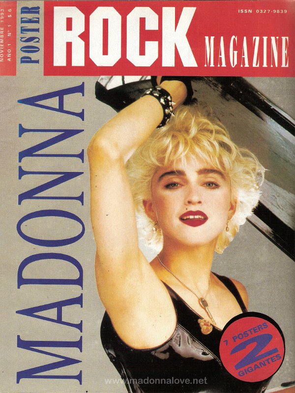 1993 Poster Rock Magazine - November - Argentina