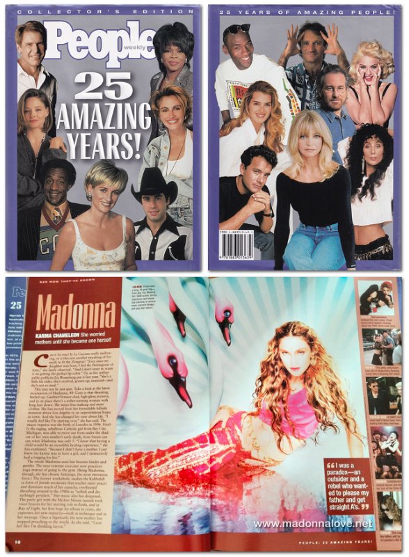 1999 People weekly - 25 amazing years! - collector's edition - USA (ISBN 1-883013-63-1)