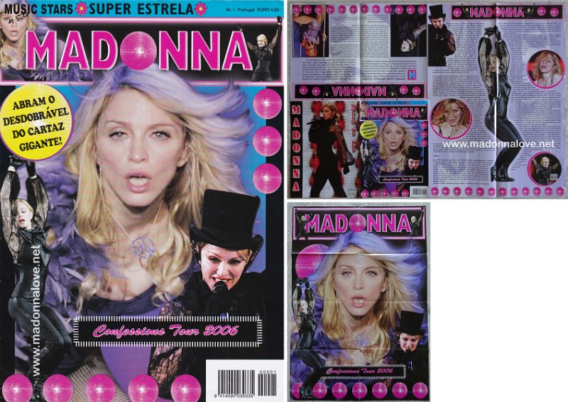 2006 Postermagazine Madonna Confessions tour 2006 - Portugal