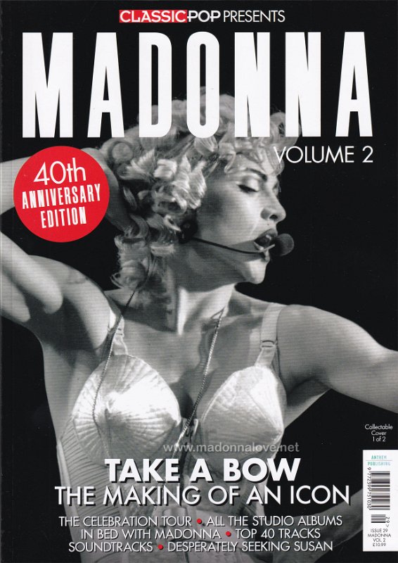 2023 Classic Pop presents - Madonna Volume 2 - UK (Cover 2 - Blond Ambition Tour)
