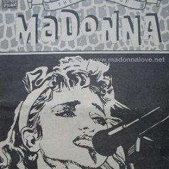 1985 Muziek Express - The Madonna story comic book - Holland