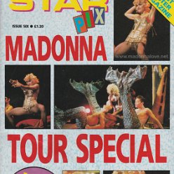 1990 Star pix Madonna tour special (poster special) - UK