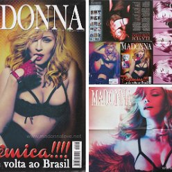 2012 Madonna Polemica postermagazine - Brazil