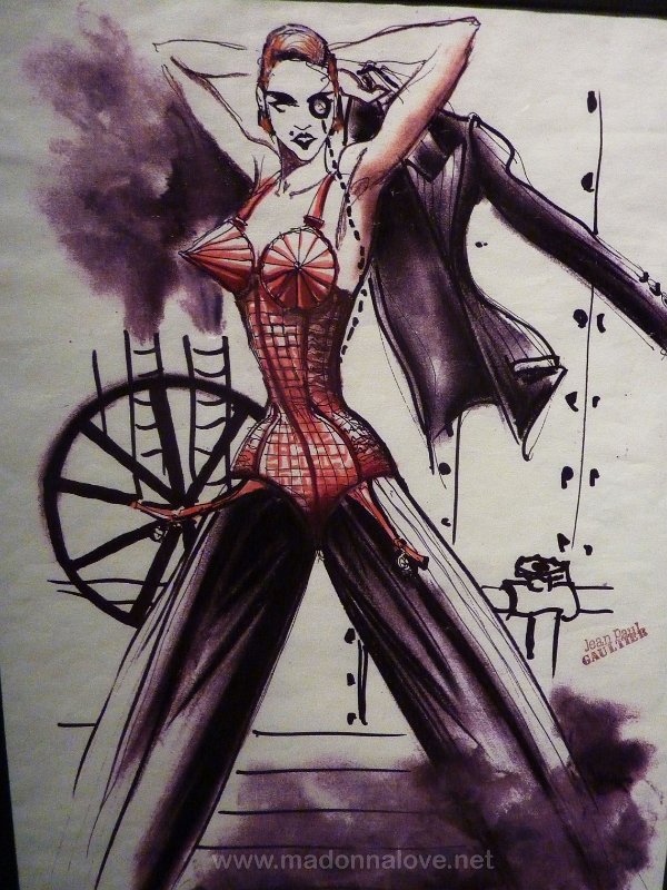 Blond ambition tour design - The fashion world of Jean Paul Gaultier exhibition Rotterdam 2013