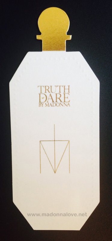 Truth Or Dare fragance - Sample paper minibottle