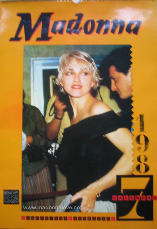 1987 Unofficial Madonna 1987 calendar - ISBN unknown