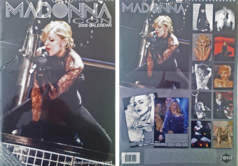 2008 Unofficial Madonna ICON 2008 calendar - ISBN 1-906354-19-7