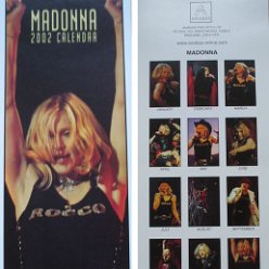 2002 Unofficial small Madonna 2002 calendar - ISBN 1-902261-45-3