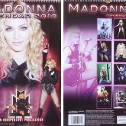 2010 Unofficial Madonna calendar 2010 - ISBN unknown