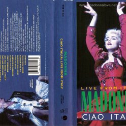 VHS 1987 Live from Italy - Madonna Ciao Italia - Cat.Nr. 938141-3 - Germany