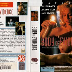 VHS 1992 Body of Evidence - Cat.Nr. 7111 - Holland