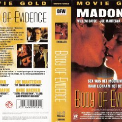 VHS 1992 Body of Evidence - Cat.Nr. 99918K - Holland