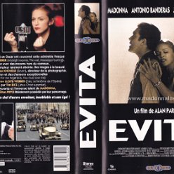 VHS 1997 Evita - Cat.Nr. 3357802874092 - France