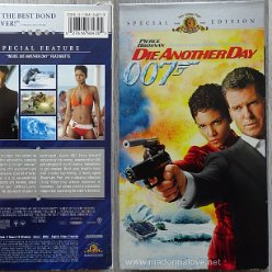 VHS 2002 Die another day - James Bond Cardbox sleeve- Cat. Nr. 1004349 - USA