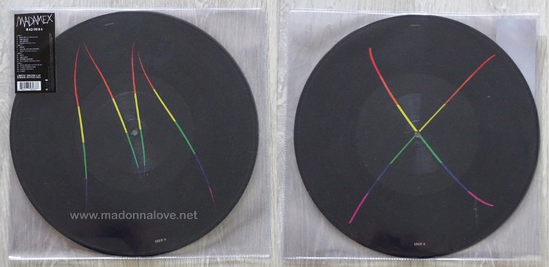 2019 Madame X Limited Edition 2LP Rainbow Picture Disc - Cat. Nr. 00602577582837 - Europe