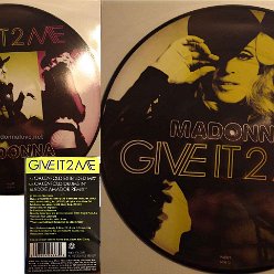 2008 Give it to me 12inch Picture disc - Cat.Nr. W809T - UK (green sticker)