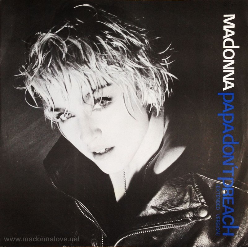 1986 Papa don't preach - Cat.Nr. W8636T - UK (Runout groove W8636T)