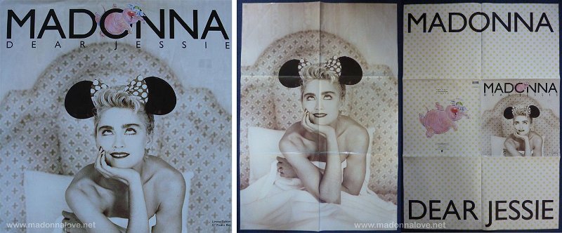 1989 Dear Jessie - Cat.Nr. W 2668 (T) - UK special limited edition poster bagsleeve (Only UK release)