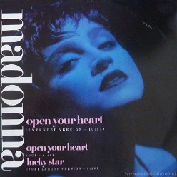 1986 Open your heart - Cat.Nr. W8480T - UK (Runout groove W8480T)