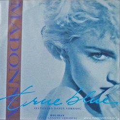 1986 True blue - Cat.Nr. W 8550 (T) - UK (Runout groove W 8550 (T))