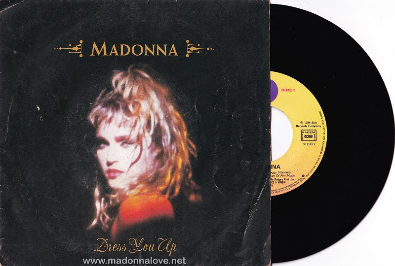 1985 Dress you up - Cat.Nr. 92 8919-7 - France (SACEM on label)