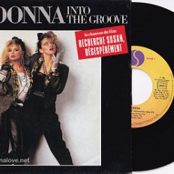 1985 Into the groove - Cat.Nr. 928934-7 - France (SACEM on label + French text on cover)