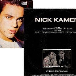 1986 Nick Kamen - Each time you break my heart -  Cat. Nr. 248 527-7 - Germany