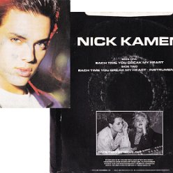 1986 Nick Kamen - Each time you break my heart -  Cat. Nr. YZ90 - UK