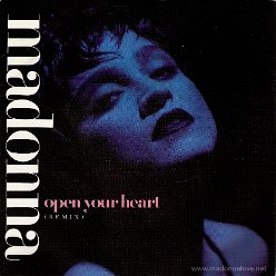 1986 Open your heart (remix) - Cat.Nr. W8480 - UK (Runout groove W8480 + cat nr on label)