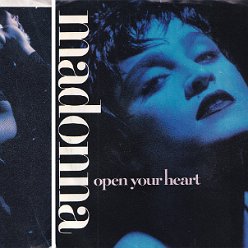 1986 Open your heart - Cat.Nr. 7-28508 - USA (Runout groove 728508 + Made in USA on back sleeve)