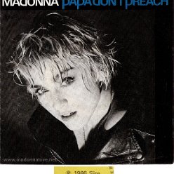 1986 Papa don't preach - Cat. Nr. 928 636-7 - France (SACEM on record label)