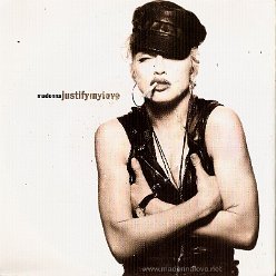 1990 Justify my love - Cat.Nr. 5439-19485-7 - Germany (Alsdorf on runout groove + GEMA BIEM on label)