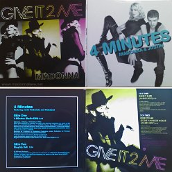 2008 Give it to me & 4Minutes double vinyl - Cat.Nr. 511949-7 - USA2 (Only USA release)
