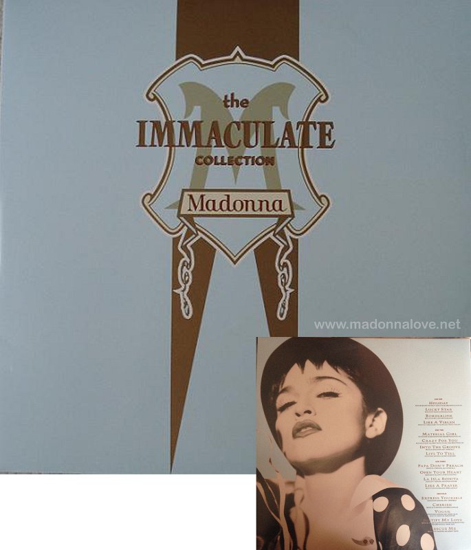 1990 The immaculate collection - Cat.Nr. 9 26440-1 - USA (No barcode on back of sleeve)