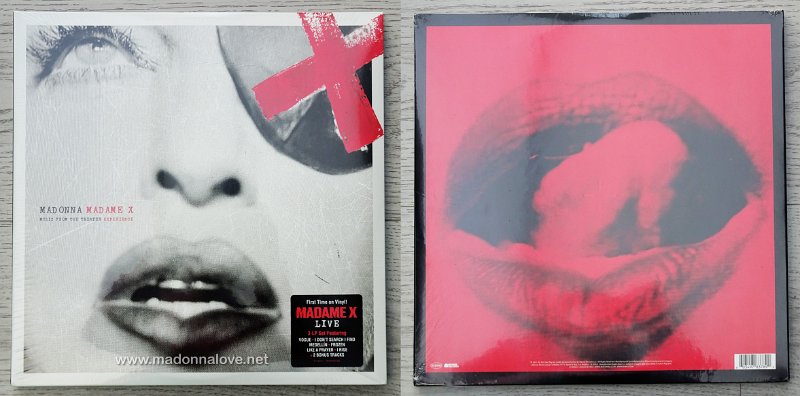 2023 Madame X - Music From The Theater Experience (3 LP Standard black vinyl) - Cat. Nr. R1 695211 _ 603497837892 - Europe - Made in Czech Republic for Europe