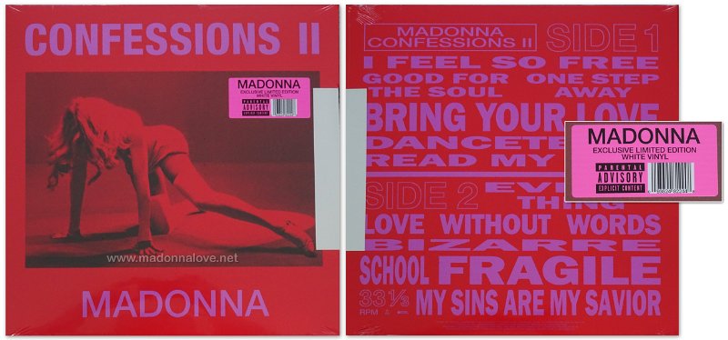 2026 CONFESSIONS II (Exclusive Limited Edition Indie White Vinyl) - Cat.Nr. 93624822448 - Czech Republic