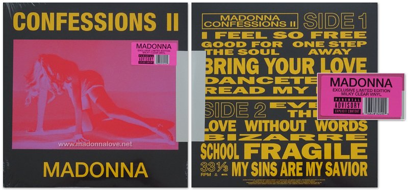 2026 CONFESSIONS II (Spotify Fans First Edition Web Exclusive) - Cat.Nr. 93624822455 - Czech Republic