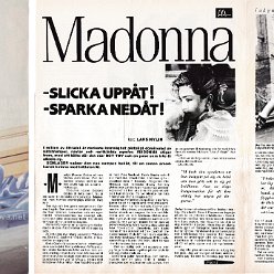 1985 - February - Schlager - Sweden - Madonna - slicka uppat! - sparka nedat!
