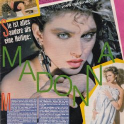 1985 - January - Bravo - Germany - Sie ist alles andere als eine Heilige Madonna